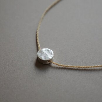 Karen silver neklace / maruの画像
