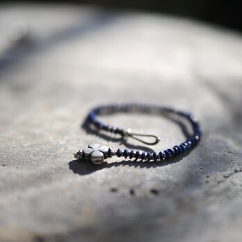 -Lapis lazuli・Silver- braceletの画像