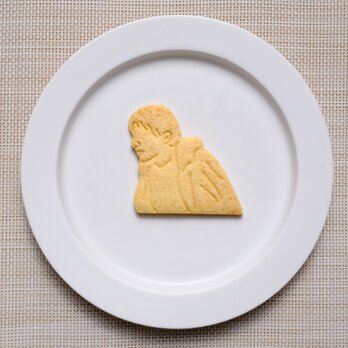 パーカー博識おじさん（クッキーカッター・クッキー型）の画像