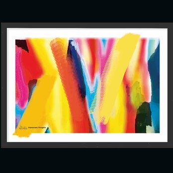 ファインアート　送料無料　個性が見つかるseiのサイト　絵画　アート　ポスター　アートポスター　A4　3319の画像