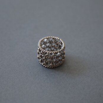 Karen silver ring / なみなみの画像