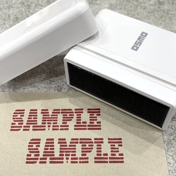 【送料無料】OSMO「SAMPLE」スタンプ シャチハタ オスモ オフィススタンプ ビジネス用スタンプ 付箋スタンプ 仕事用の画像