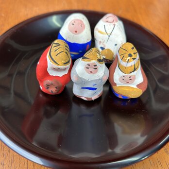 うわはん人形5体セットの画像