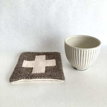 WOOL!クロス*カップ＆ポットマットの画像