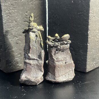 雛　No.20  焼締　miniの画像