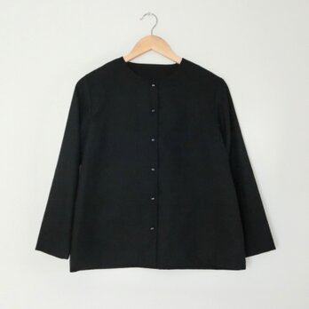 コットンビエラ　トップス　blackの画像