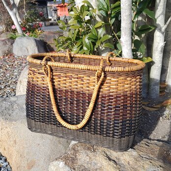 染めかご(大)の画像