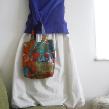 AbstractPaint tote＆pouchの画像