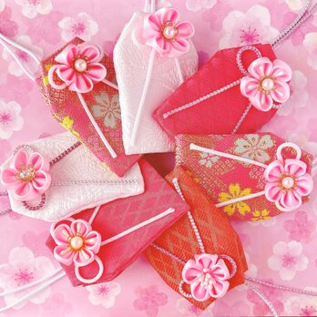【合格祈願】桜のお守り袋の画像