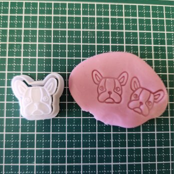 クッキー型　フレンチブルドッグ　ミニの画像