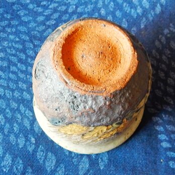 金彩穂文ぐい飲み（木箱付き）の画像