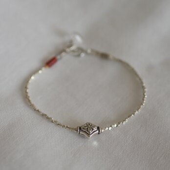 カレンシルバー　エスニックブレスレット（Silver925）の画像
