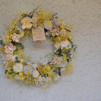 花咲く春wreathの画像