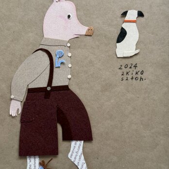 靴の行へ　原画のみの画像