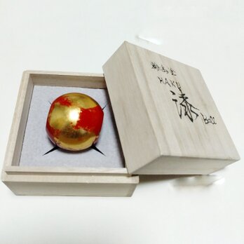 輪島塗　HAKU紅　漆BALLの画像