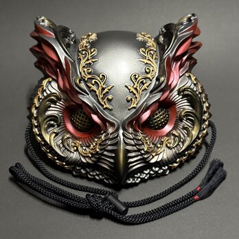 梟面 Gothic Ver.（Metal red）の画像