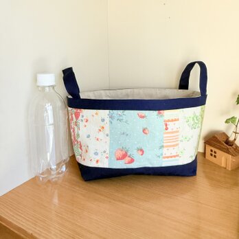 YUWAパッチの大きな収納バケツ（小物入れ）