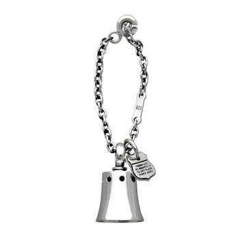 ガーディアンベル シルバー925 キーホルダー/バイクアクセサリー/メンズアクセサリー/男性へのプレゼント/kc07の画像