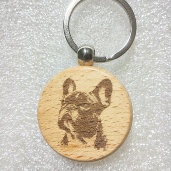 キーホルダー　フレンチブルドッグの画像