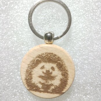 キーホルダー　ハリネズミの画像