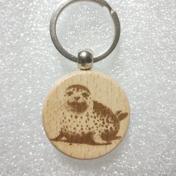 キーホルダー　アザラシの画像