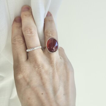 [ザクロワインのgarnet]ringの画像