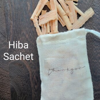 青森ひば サシェ 5個セット〈Thank you〉の画像
