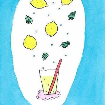 檸檬ミントソーダの画像