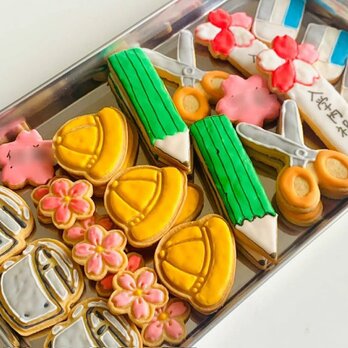 クッキー型　入学式　3点セットの画像