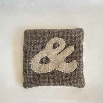 WOOL!アンパサンド*カップ＆ポットマットの画像