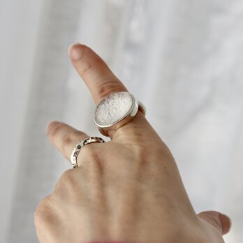 [earth garden quartz]ringの画像