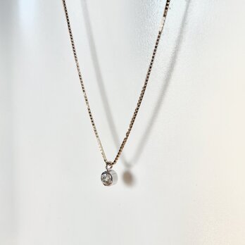 【お客様感謝特別価格】K18ダイヤネックレス