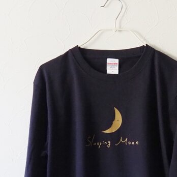 長袖Tシャツ＊眠る月の画像