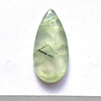 プレナイト[51] 35x17mm 29Cts 　天然石 ルース／カボションの画像