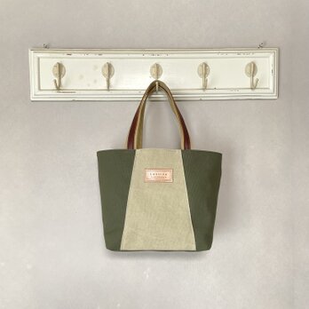 Michi  bag ＊トート＊B〈オリーブ〉の画像
