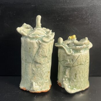 雛　No.25 灰釉　miniの画像