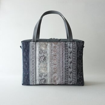 GRAY FRANCE RIBBON TOTEの画像