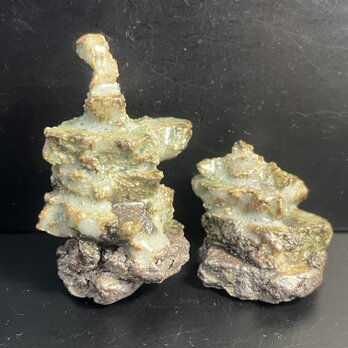 雛　No.32 灰志野釉　miniの画像
