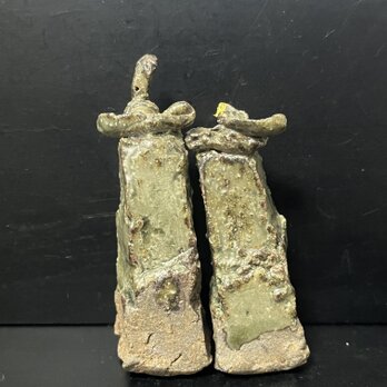 雛　No.41  灰釉　miniの画像