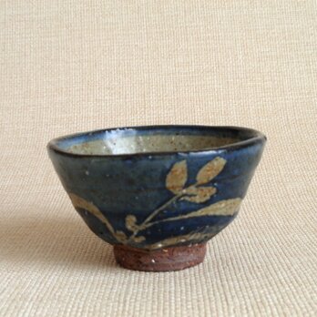 湯のみ（呉州抜絵 花紋b）の画像