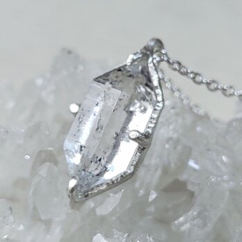 鉱物の表情＊herkimer 925 pendantの画像