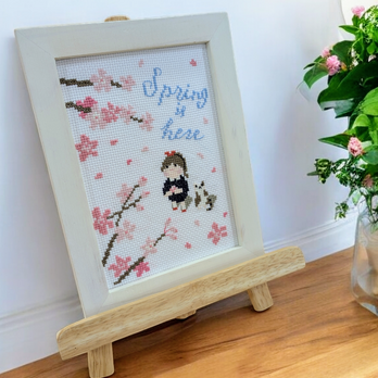 刺繍キット　桜あつめの画像