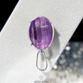 アメジスト ブローチ / Amethyst Silver Broochの画像
