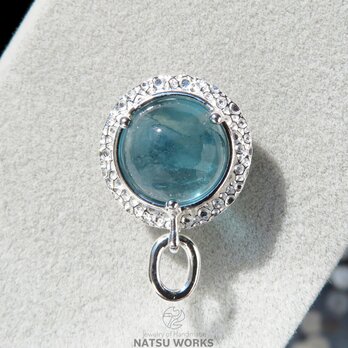 フローライト ブローチ o / Fluorite Silver Broochの画像