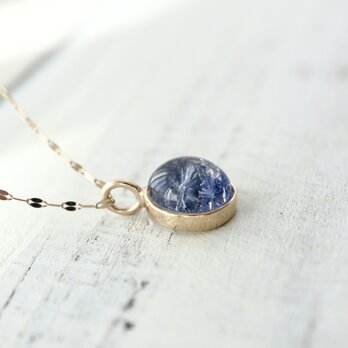 K10[深海庭園dumortierite in quartz]PTの画像