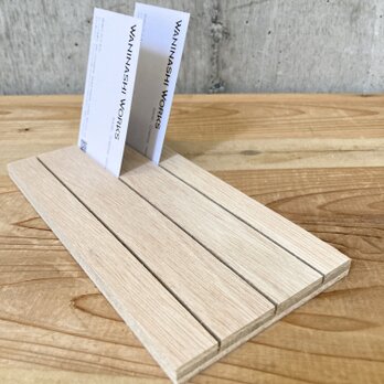 ピアススタンド 3連溝/長18/1個/材No.60b〈送料200円〉 アクセサリーディスプレイの画像