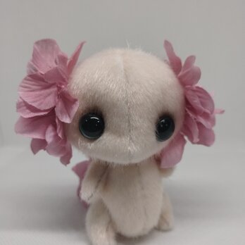 ぬいぐるみ☆ウ―パールーパー☆ピンクの画像
