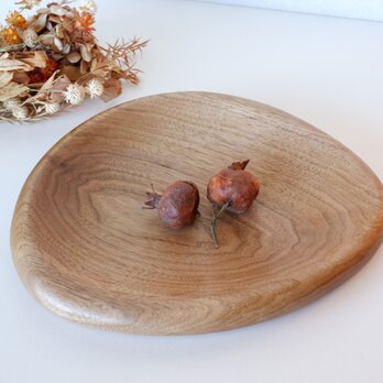 〈現品〉ゴロン　お皿/くだもの皿/菓子器/木製/野菜皿の画像