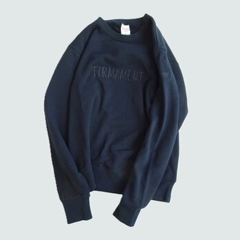 2カラー刺繍9.7オンススウェットトレーナー＜FIRMAMENT＞の画像