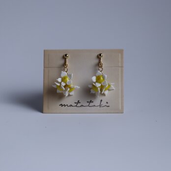 【ピアス又はイヤリング】　Fleur de citronnierの画像